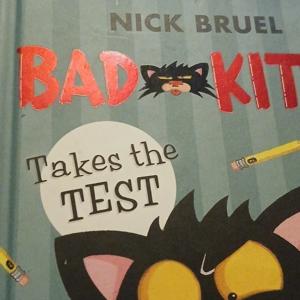 Bad Kitty Book Graphic Novel Takes the Test Nick Bruel 2017